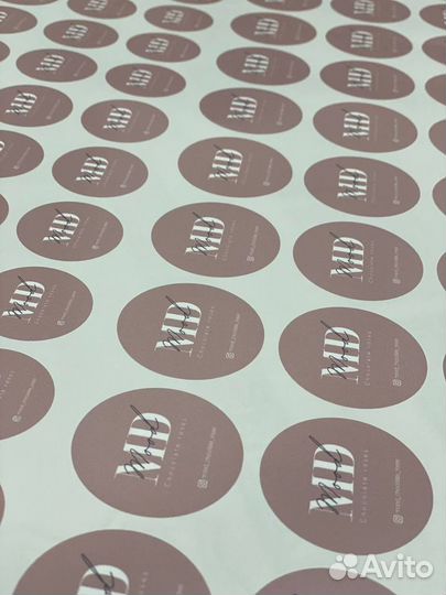 Наклейки/Стикеры/Печать на самоклеющейся пленке