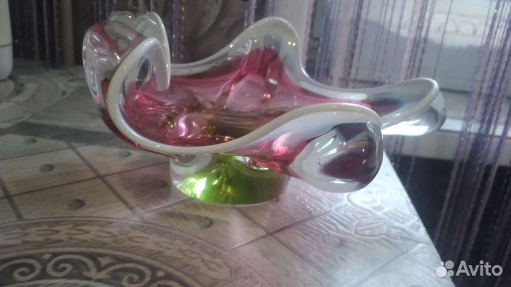 Конфетница медуза Чехословакия