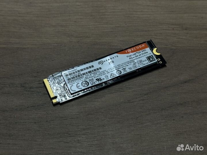 Накопитель 2tb SSD M.2 Seagate FireCuda 520 SSD