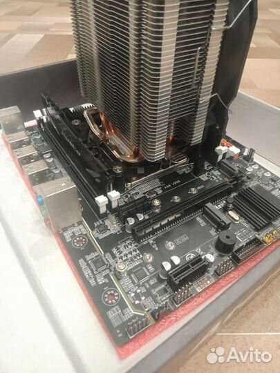 Комплект материнская плата+процессор+кулер+16гб