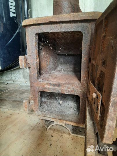 Печь буржуйка чугунная СССР