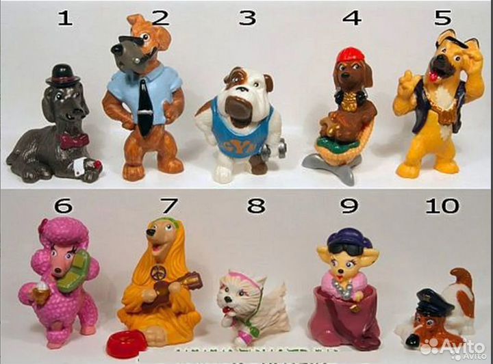 Игрушки из киндера