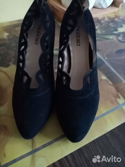Туфли женские 37 размер натуральная замша
