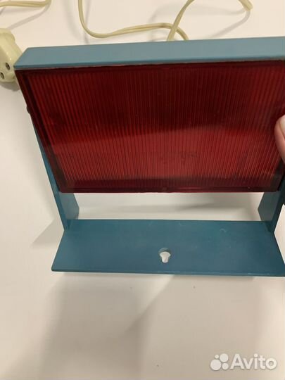 Красная лампа для фото СССР