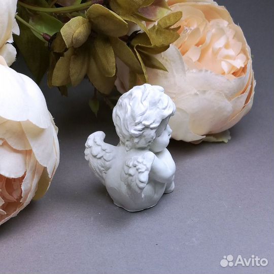 Статуэтка Ангел девочка/мальчик, 6см., руч.работа