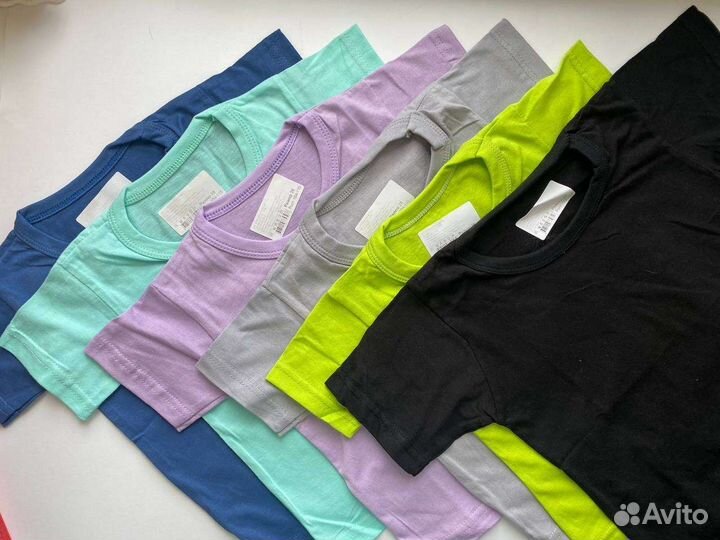 Детская одежда (футболки, пижамы, майки, платья)