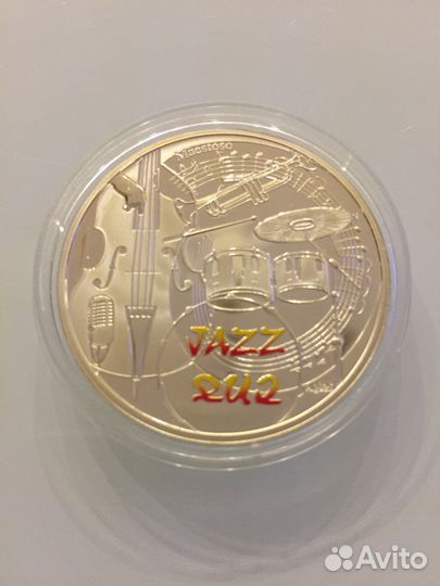 Армения 1000 драм 2010 Джаз. Серебро. Сертификат