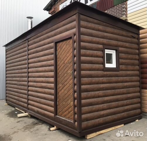 Баня под ключ цена иркутск фото Мобильная баня 6 м купить в Ангарске Товары для дома и дачи Авито
