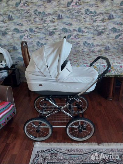 Коляска 2 в 1 эко кожа