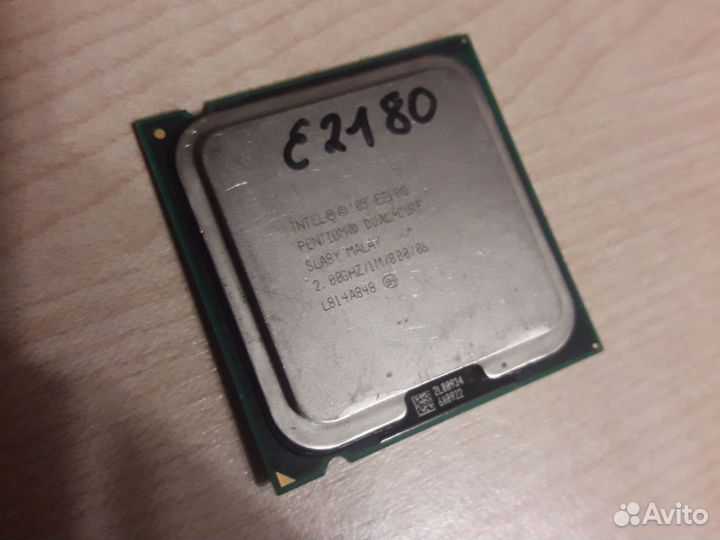 Процессор intel pentium E2180 2000Ггц socket 775