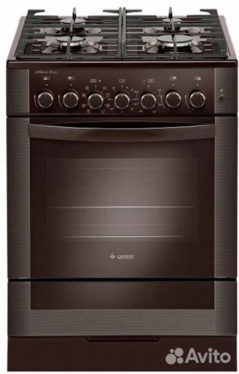 Плита газоэлектрическая Gefest 6502-03 0030 коричн