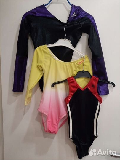 Купальник гимнастический 110-116, 128-134, 140-146