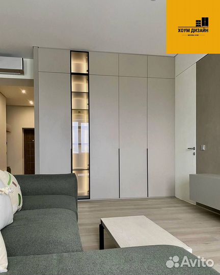 Шкаф распашной с зеркалом