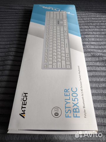 Клавиатура A4tech Fstyler FBX50C, USB, Bluetooth