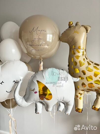 Гелиевые воздушные шары и фотозоны