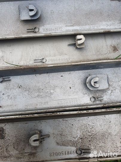 Renault Megane 2 рест. комплект молдингов дверей