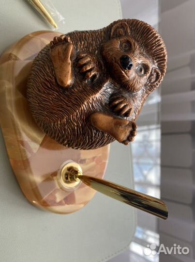 Письменный прибор «Ежик» с ручкой