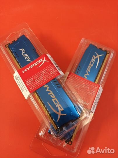 Новая Оперативная память ddr3 16гб (2х8). 1600