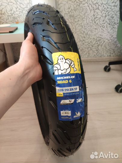 Michelin road 6 120\70\17 - 160\60\17