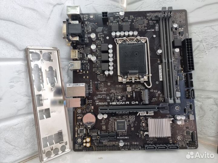 Мат. плата 1700 Asus Prime H610M R D4