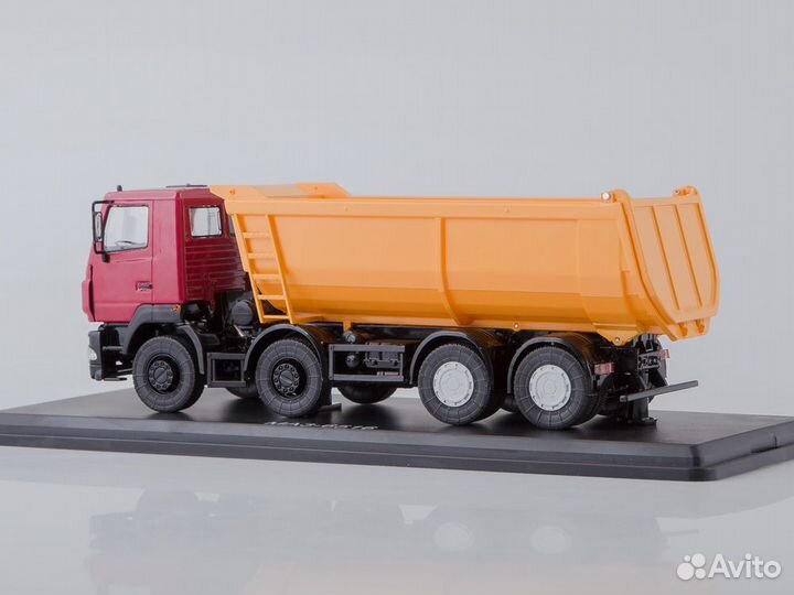 Маз-6516 самосвал, U-образный кузов