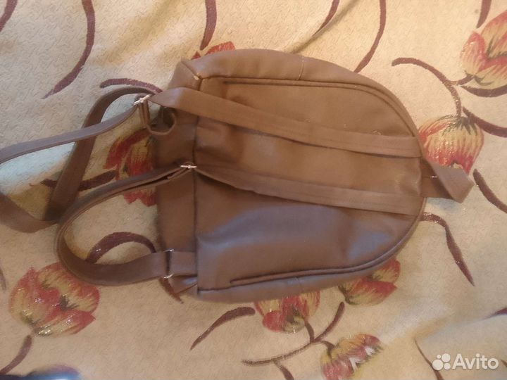 Рюкзак женский кожаный бу