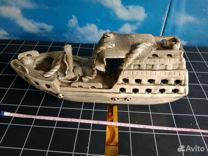 Карабль для аквариума