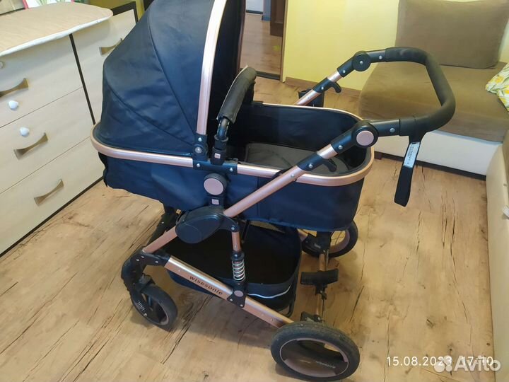 Коляска трансформер 3 в 1 Wisesonle