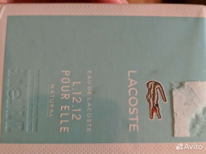 Туалетная вода для женщин EAU DE lacoste L.12.12