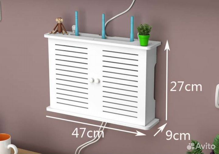 Шкафчики полка для роутера