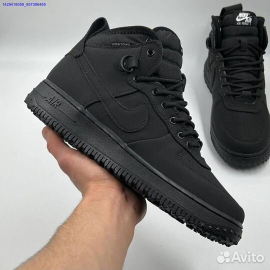 Ботинки Nike Air Force 1 Duckboot (с мехом) (Арт.11974)