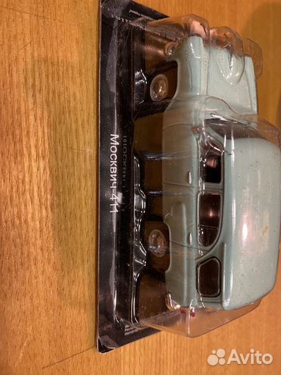 Модель авто 1:43 Москвич 411 Деагостини Китай