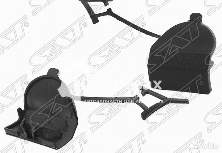 Заглушка в задний бампер porsche cayenne 15-17 LH