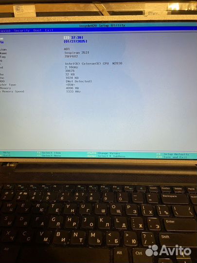 Dell inspiron 3521