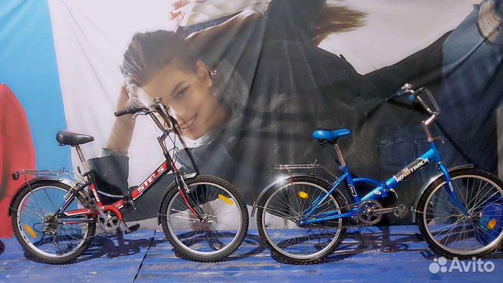 2 складной велосипед 24 калесо