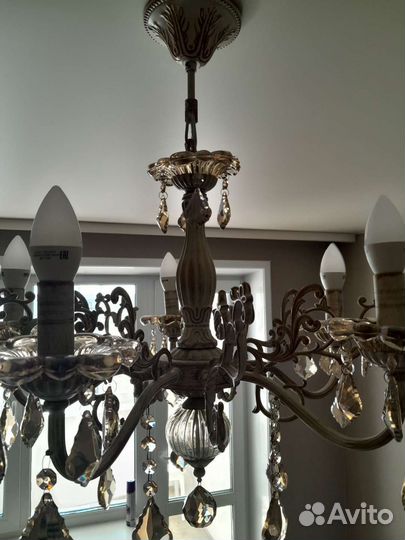 Люстра потолочная подвесная бу