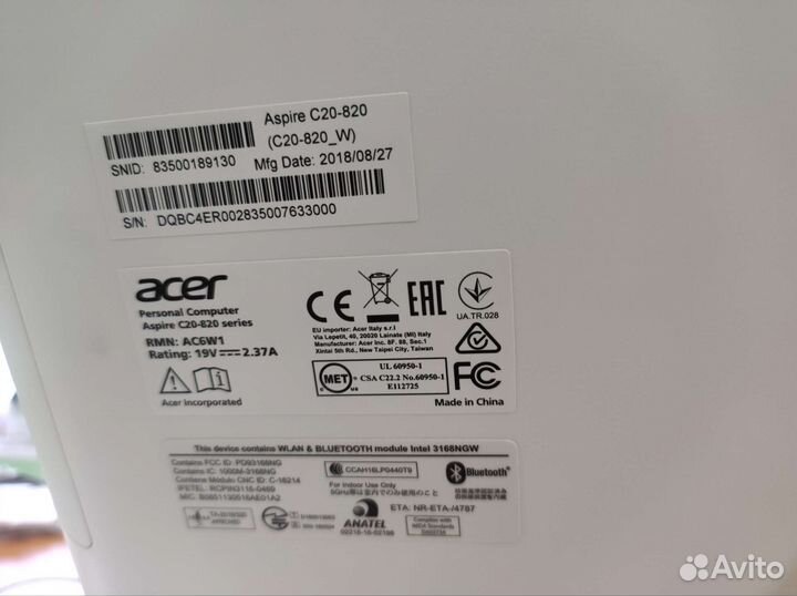 Моноблок Acer