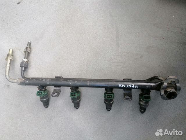 Рейка топливная с форсунками для Daewoo Nexia