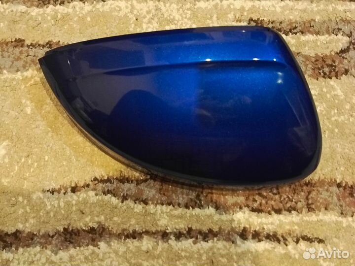 Новая крышка правого зеркала VW Tiguan 2 синяя