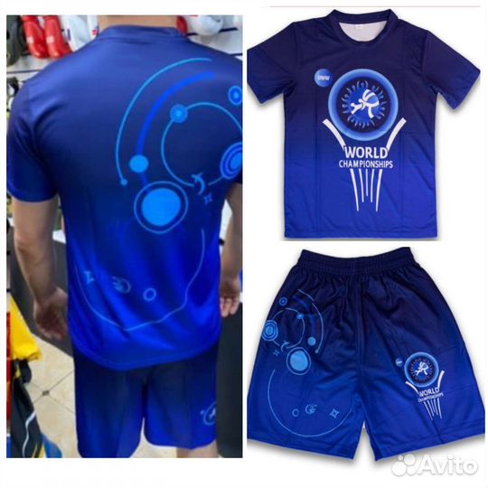 Тренировочная форма футболка шорты UWW