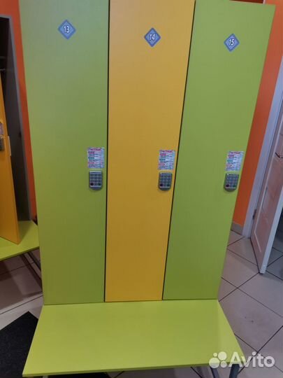 Шкафчики для раздевалок