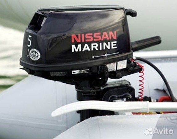 Лодочный мотoр Nissan Marine NM 5 B DS витрина