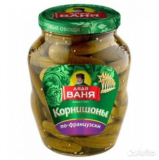 Корнишоны Дядя Ваня По-французски 680г
