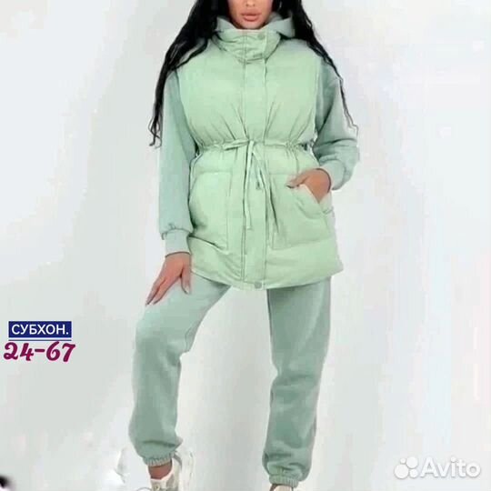 Костюм тройка женский от 46 до 62