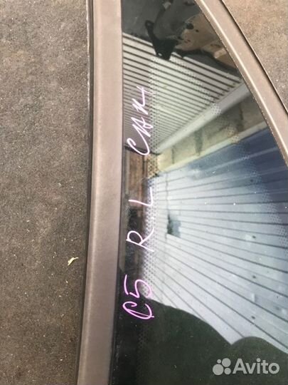 Стекло кузовное заднее левое Citroen C5 XFU ES9A