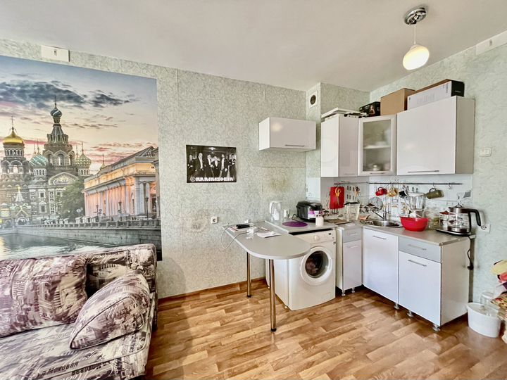 Квартира-студия, 21,5 м², 12/16 эт.