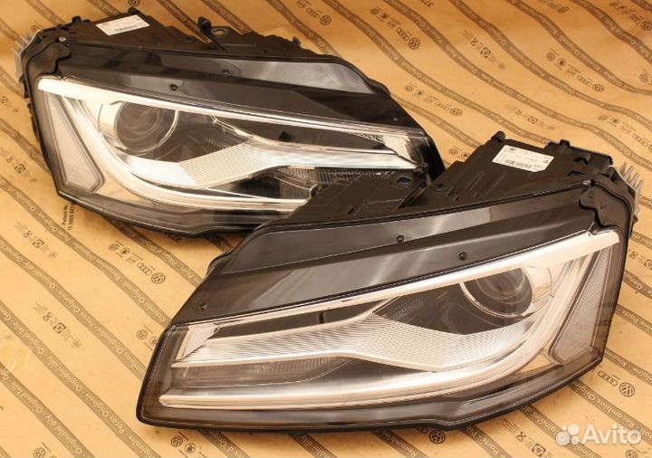 Фара левая audi A8 D4 4H0 рест 13-17 BI-xenon LED
