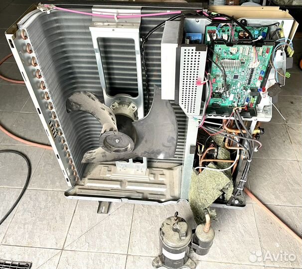 Наружный блок кондиционера mitsubishi