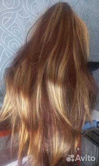 Парик, накладные хвосты и пряди, каниколоны