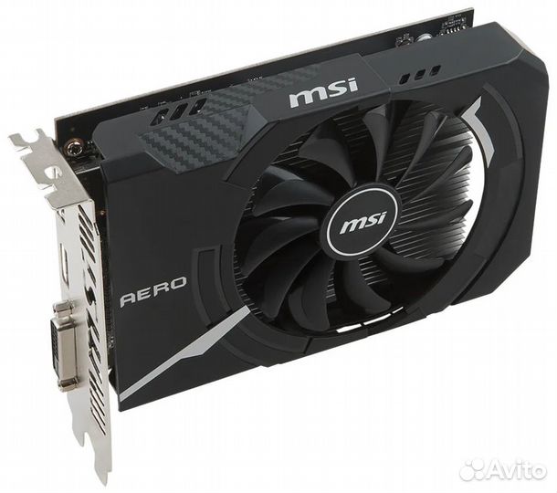 Видеокарта 4Gb MSI RX550 aero ITX OC (новая)